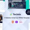 Technix (v1.0.6) Technology & IT Solutions WordPress Theme