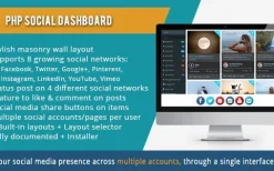 PHP Social Dashboard v1.6.6