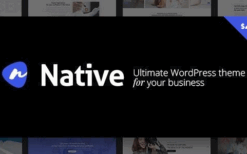 Native (v1.7.11) Stylish Multi-Purpose Creative WP Theme