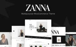 ZANNA (v1.1.2) Elementor WooCommerce Theme
