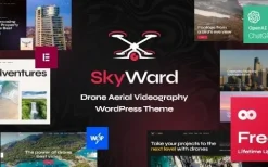 Skyward (v1.9.0) Drone Aerial Videography WordPress Theme