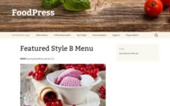Foodpress (v1.5.3) WordPress Theme For Food Restaurant