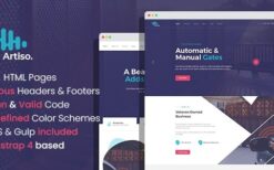 Artiso v1.0 Fence and Gates Company HTML Template