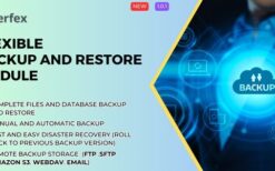 Flexible Backup and Restore Module for Perfex v1.0.2