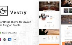 Vestry v1.1.5 Church WordPress Theme