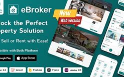 * eBroker (v1.1.4) Real Estate Property Buy-Rent-Sell Flutter app with Laravel Admin Panel