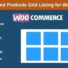 Categories and Products Grid Listing for WooCommerce v1.3