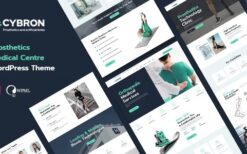 Cybron (v1.0.2) Prosthetics Medical Center WordPress Theme