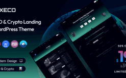 Xeco (v1.2) ICO & Crypto Landing WordPress Theme