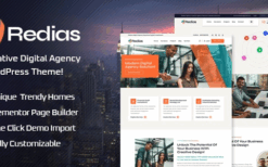 Redias v1.0.3 Creative Digital Agency WordPress Theme