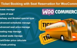 Bus Ticket Booking with Seat Reservation for WooCommerce v1.8