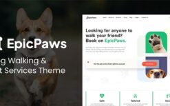EpicPaws (v1.3) Dog Walking & Pet Services Theme