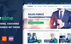 Cosine (v1.0.8) Training, Coaching & Business WordPress Theme
