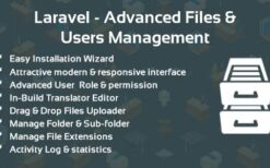 Laravel (v2.0.3) Advanced Files & Users Management