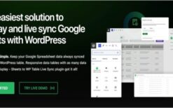 Spreadsheet Integration – Google sheet Integration, Sync & Display. professional v3.7.9