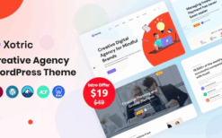 Xotric (v1.4) Creative Agency WordPress Theme + RTL