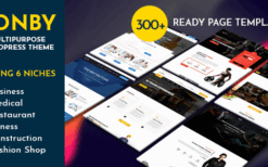 Ronby (v6.1.6) 6 Niche Business Multi-Purpose WordPress Theme