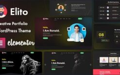 Elito v1.0.4 Creative Portfolio WordPress Theme