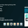 XZum v2.0 Messaging and Video Meeting Full App With Firebase Backend