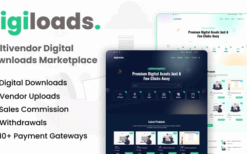 Digiloads (v1.0.1) Multivendor Digital Downloads Marketplace