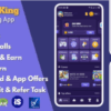 Cash King v8.0 Android Earning App with Admin Panel
