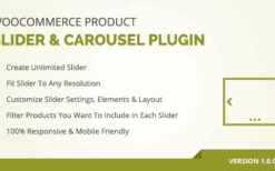 WooCommerce Product Slider & Carousel Plugin v1.1.5