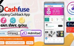 * Cashfuse v2.0 Affiliate Marketing, Price Comparison, Coupons and Cashback App