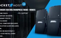 RocketHost v1.1.2 Responsive Hosting WordPress Theme + WHMCS