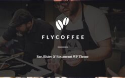 FlyCoffee Shop v1.0.20 Responsive Cafe and Restaurant WordPress Theme