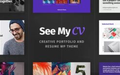 See My CV (v1.1.7) Resume & vCard WordPress Theme