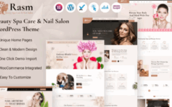 Rasm (v1.0.0) Beauty Spa Care & Nail Salon WordPress Theme