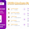 BWD Modern Feature List Addon For Elementor v1.0
