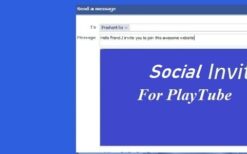 Social Invite For Playtube v3.0