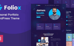 Foliox v1.0 Personal Portfolio WordPress Theme