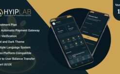 HYIPLab v2.0 Cross Platform Mobile Application