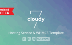 Cloudy 7 v2.1 Hosting Service & WHMCS Template
