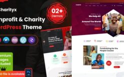 Charityx v1.0.3 Charity & Nonprofit WordPress Theme