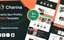 Charina v1.0 Charity and Nonprofit HTML5 Template