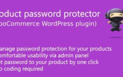 Product password protector for WooCommerce v1.6.2