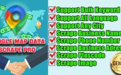 Google Maps Data Scraper Pro With Multi-Language v8.0.2