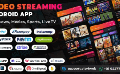 Video Streaming Android App v1.5 (TV Shows, Movies, Sports, Videos Streaming, Live TV)