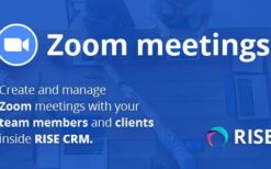 Zoom Integration for RISE CRM v1.3