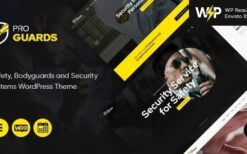 ProGuards (v2.13.0) Safety Body Guard & Security WordPress Theme