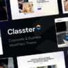 Classter v3.0.0 A Colorful Multi-Purpose WordPress Theme