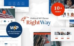 Right Way v4.0.8 Election Campaign and Political Candidate WordPress Theme