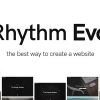 Rhythm (v1.0) Clean Minimalist One & Multipage WordPress Theme