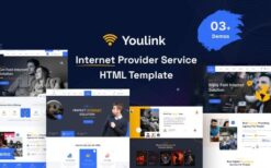 Youlink v1.0.1 Broadband & Internet Services WordPress Theme