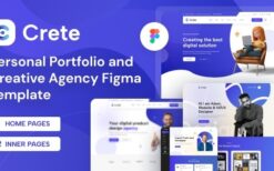 Crete v1.5.3 Personal Portfolio and Creative Agency WordPress Theme