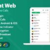 Fiberchat Web v1.0.6 Chat & Calling Web App | Flutter Web App