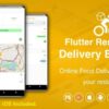 Flutter Restaurant Delivery Boy App for iOS and Android v2.4